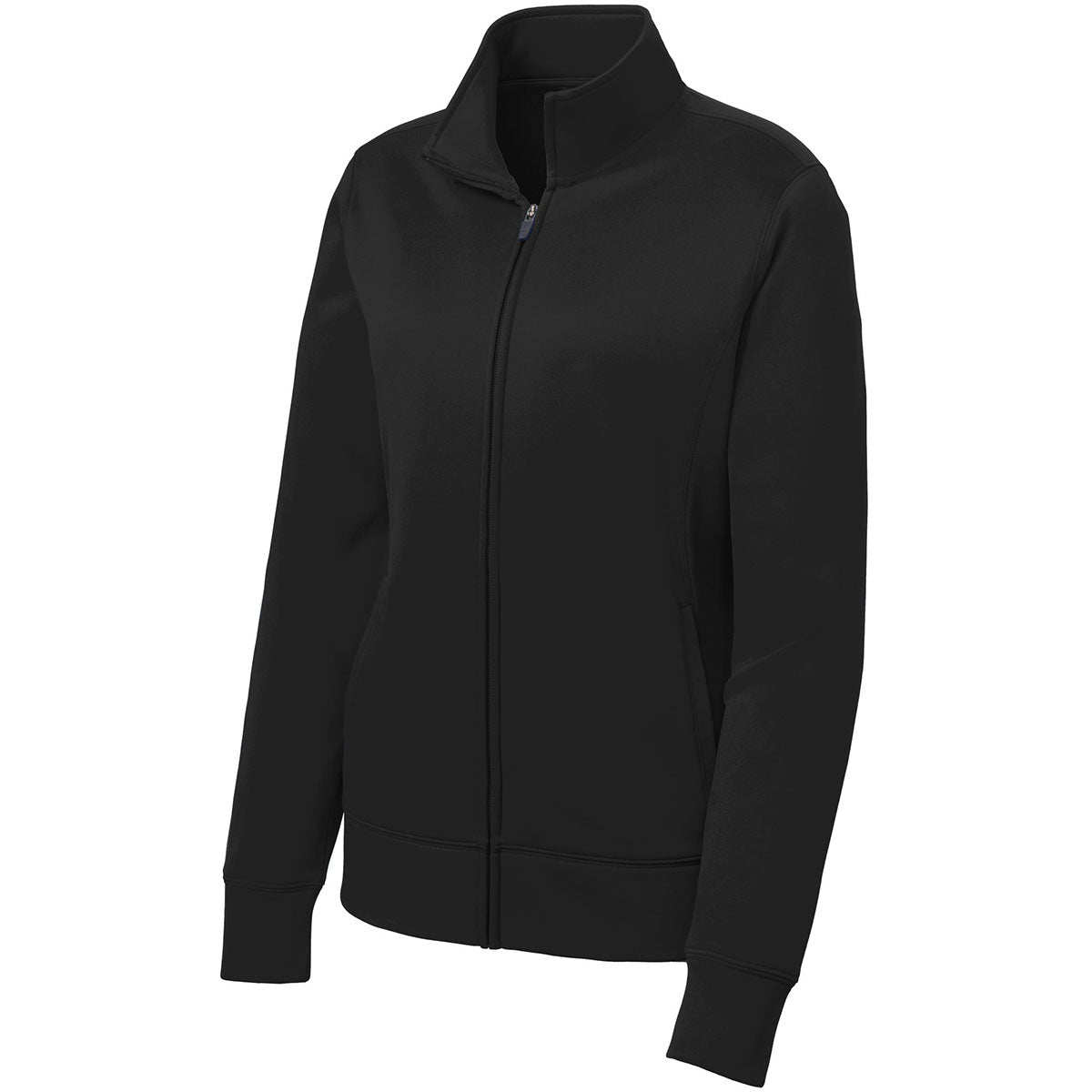 Black Jackets - Sport-Tek - Cozy Fleece Full-Zip - Stylish Wear