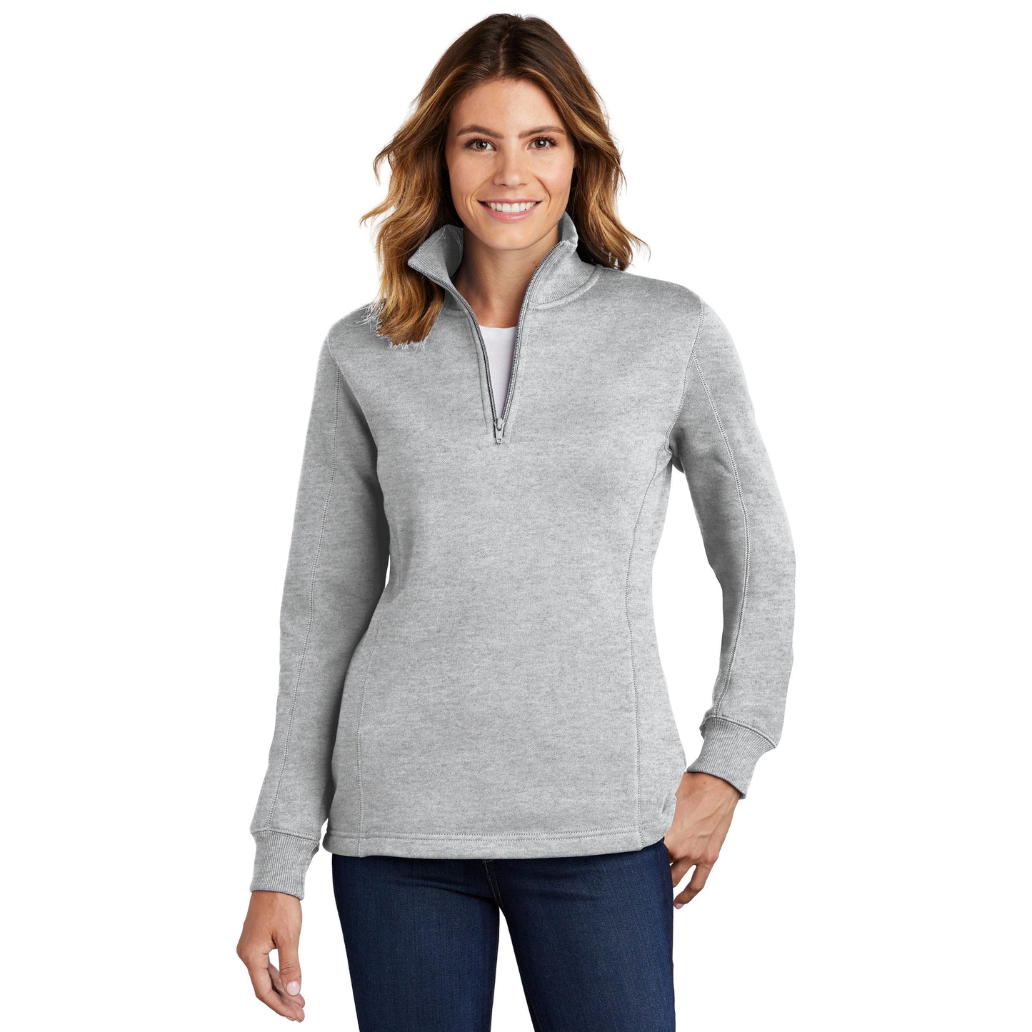 Athletic Heather Sweatshirt - Sport-Tek - Soft Fabric