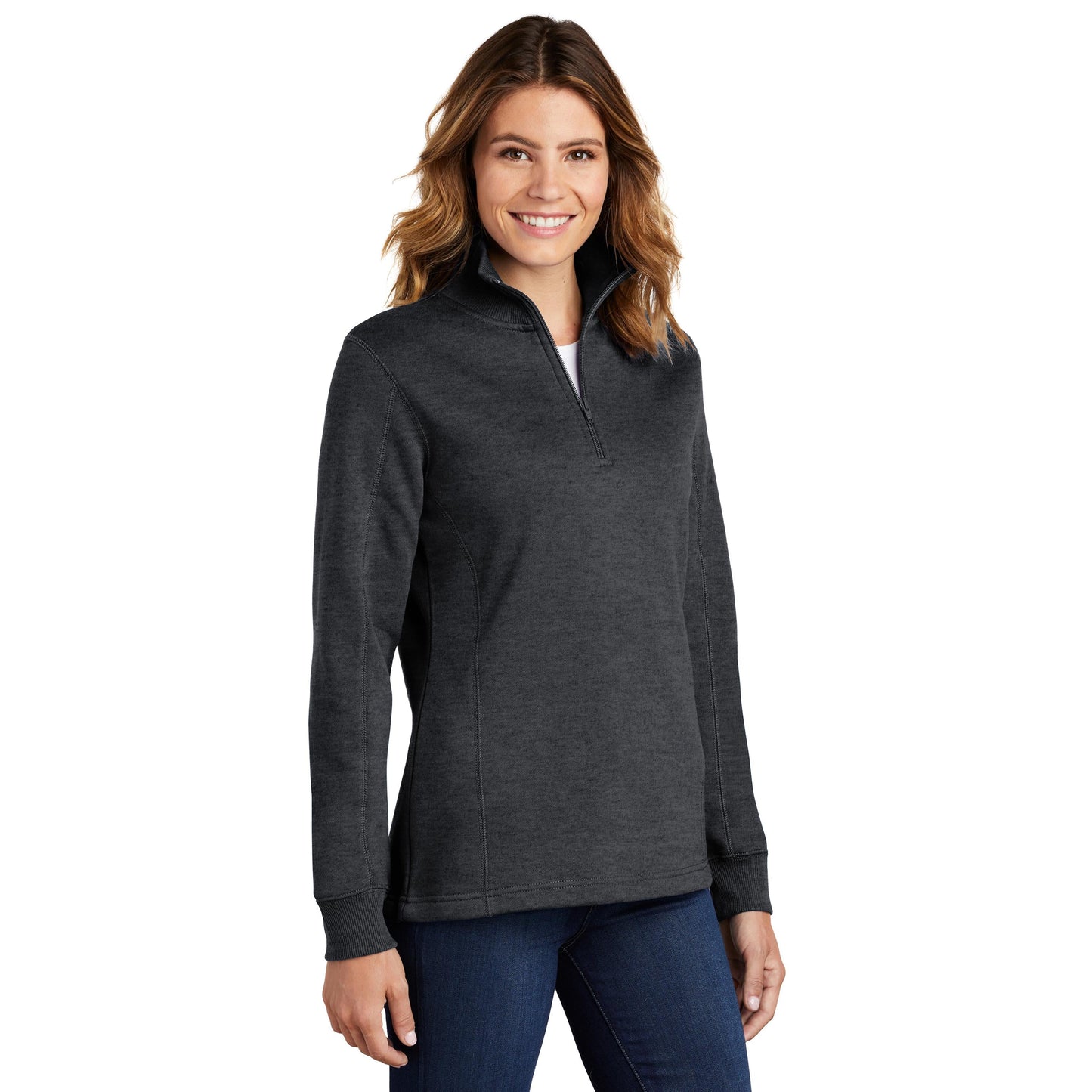 Athletic Heather Sweatshirt - Sport-Tek - Soft Fabric