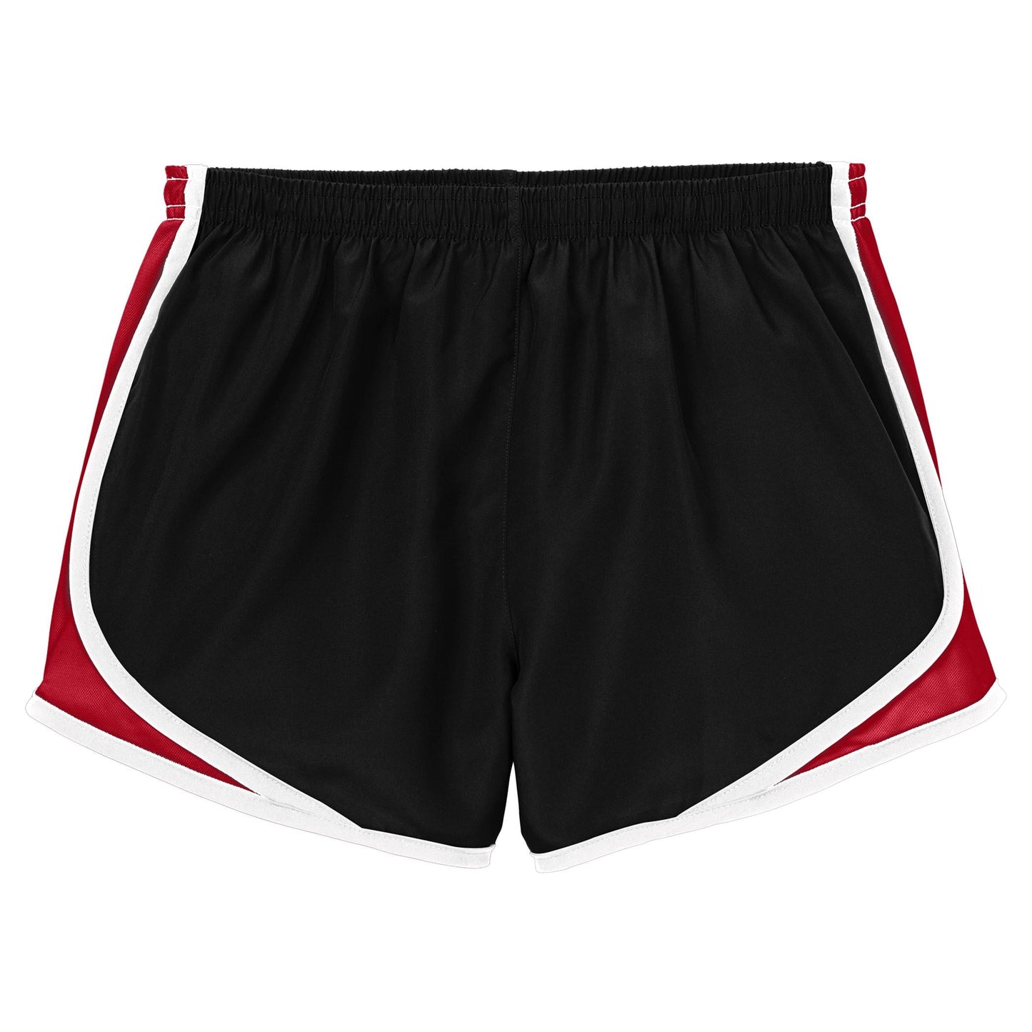 Black/White/Black Shorts - Sport-Tek - Moisture Control