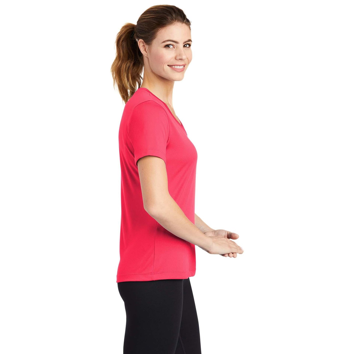 Black T-Shirts - Sport-Tek - Comfortable Polyester