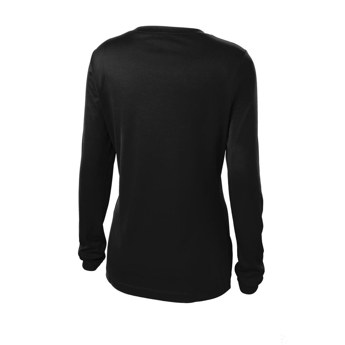 Forest Green T-Shirt - Sport-Tek - Long Sleeve V-Neck