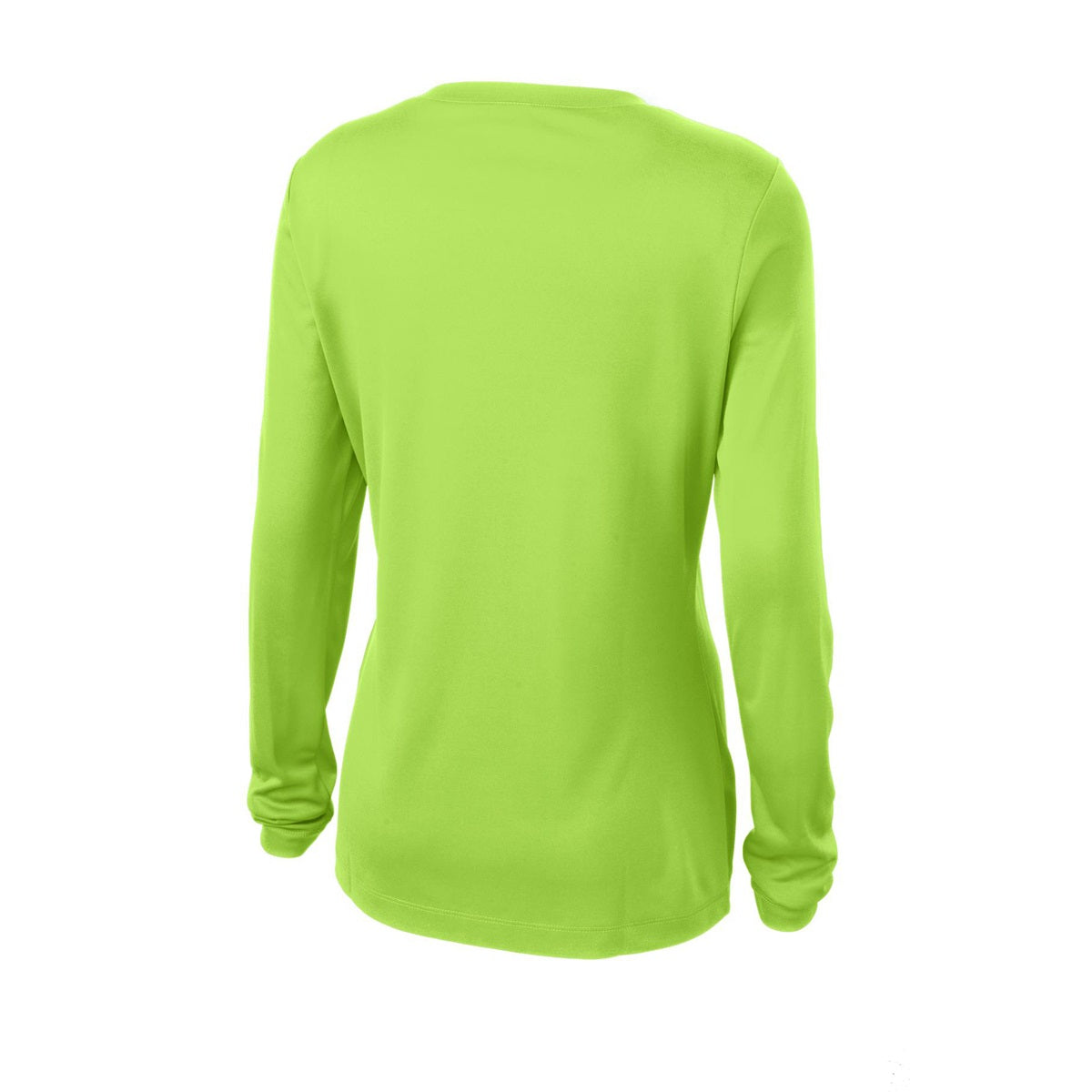 Forest Green T-Shirt - Sport-Tek - Long Sleeve V-Neck