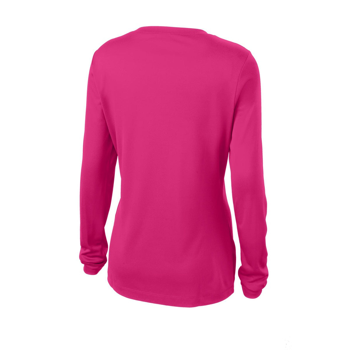 Forest Green T-Shirt - Sport-Tek - Long Sleeve V-Neck