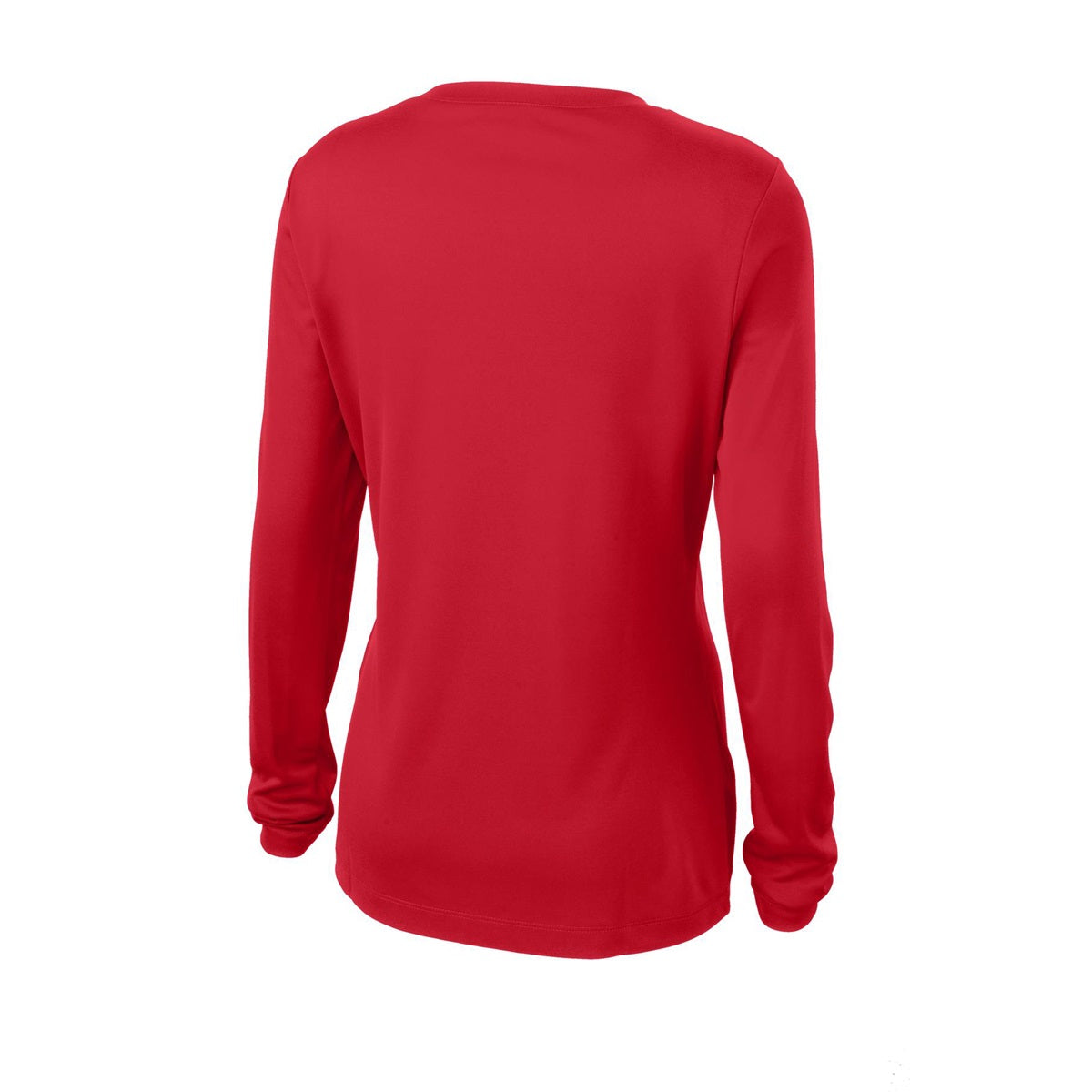 Forest Green T-Shirt - Sport-Tek - Long Sleeve V-Neck