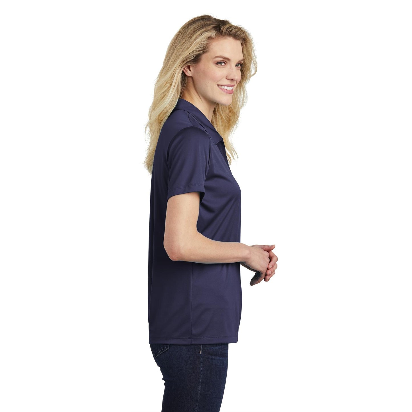 Atomic Blue Polo - Sport-Tek - Stylish Fabric