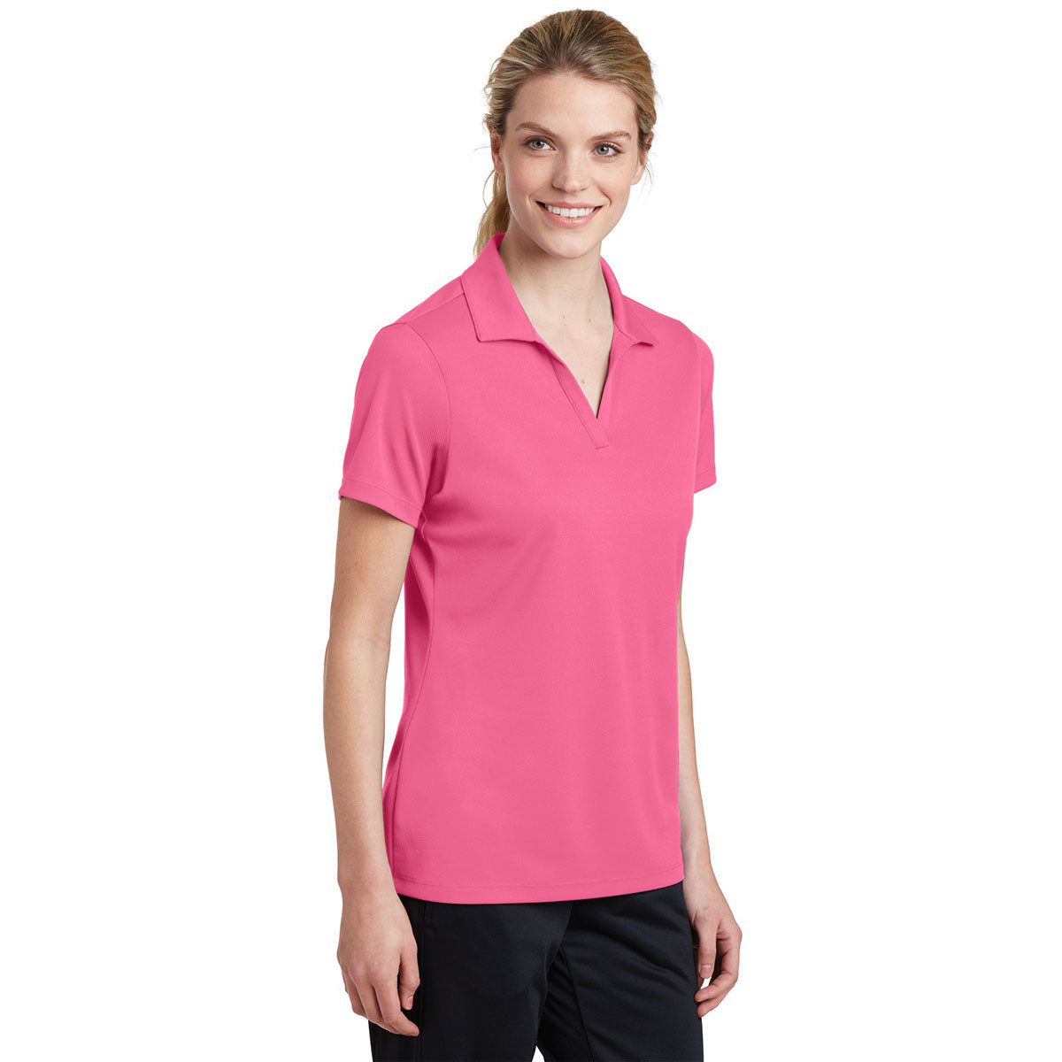 Black Polo Shirt - Sport-Tek - Breathable Fabric