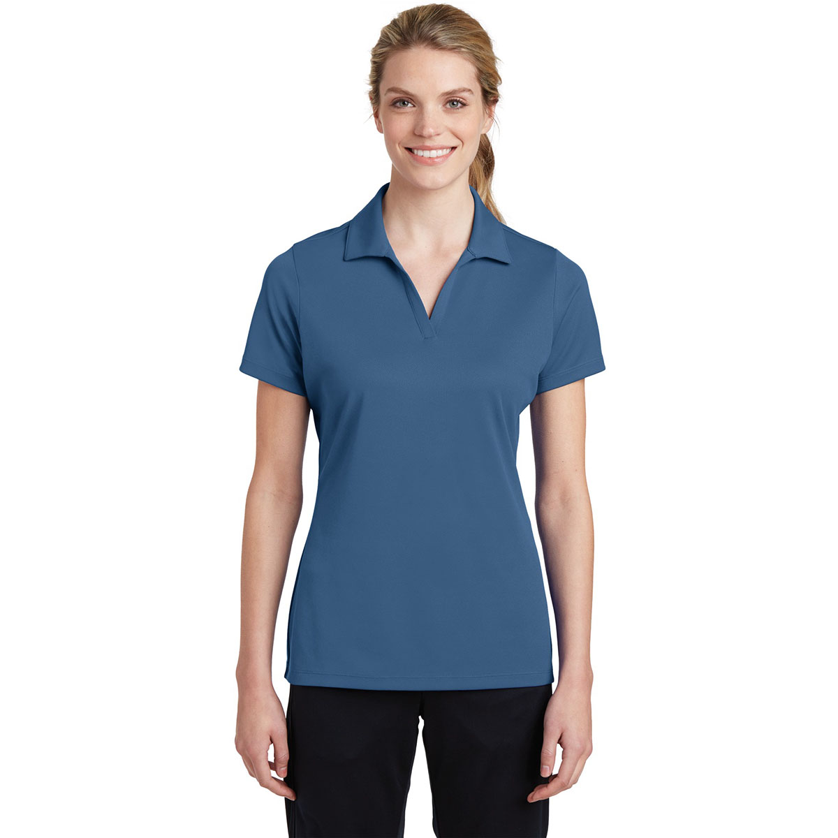 Black Polo Shirt - Sport-Tek - Breathable Fabric