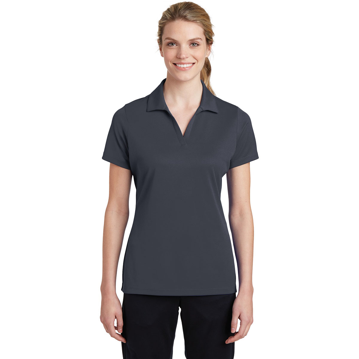 Black Polo Shirt - Sport-Tek - Breathable Fabric
