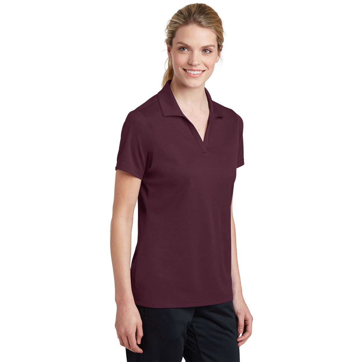 Black Polo Shirt - Sport-Tek - Breathable Fabric