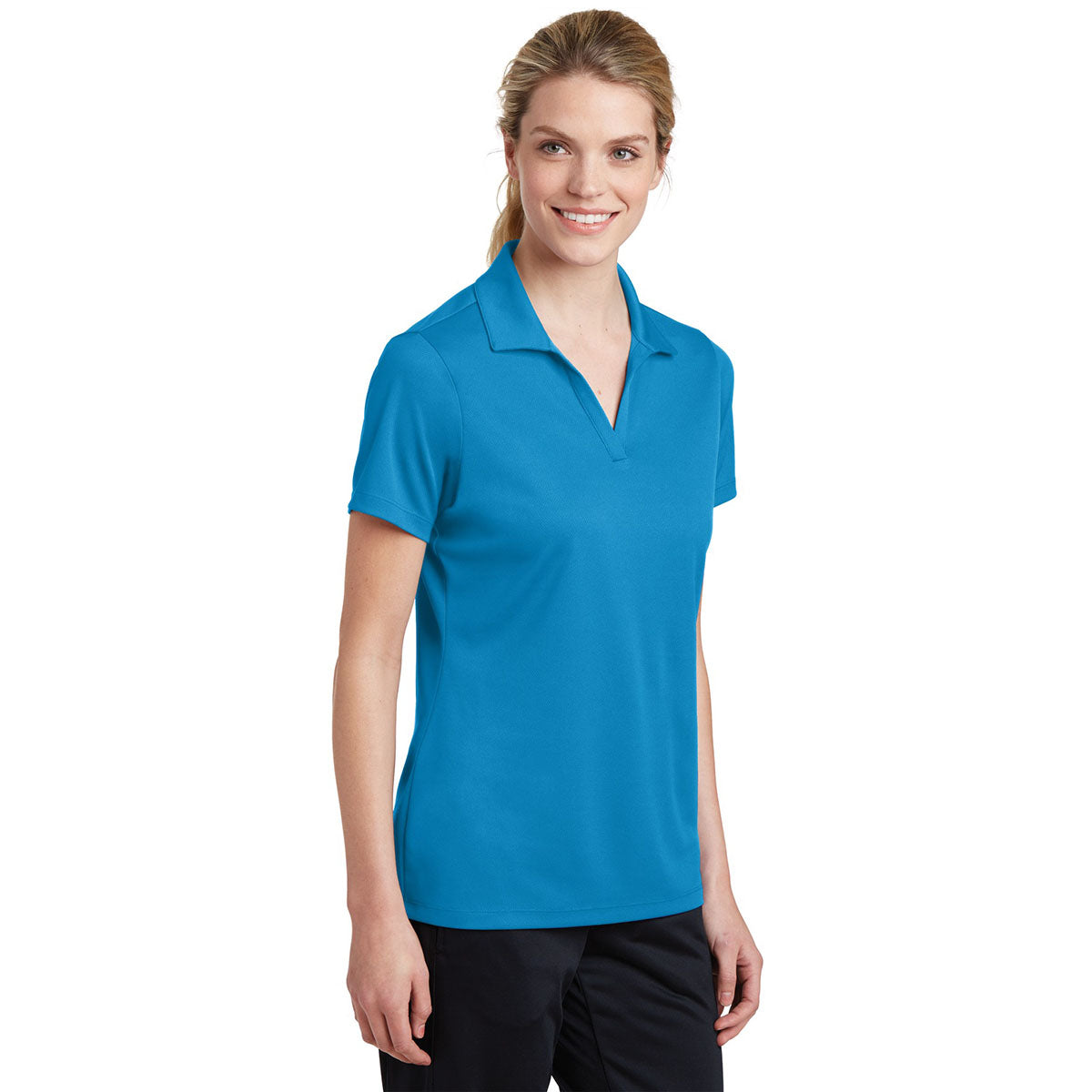 Black Polo Shirt - Sport-Tek - Breathable Fabric