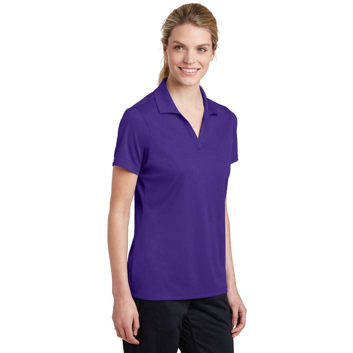 Black Polo Shirt - Sport-Tek - Breathable Fabric
