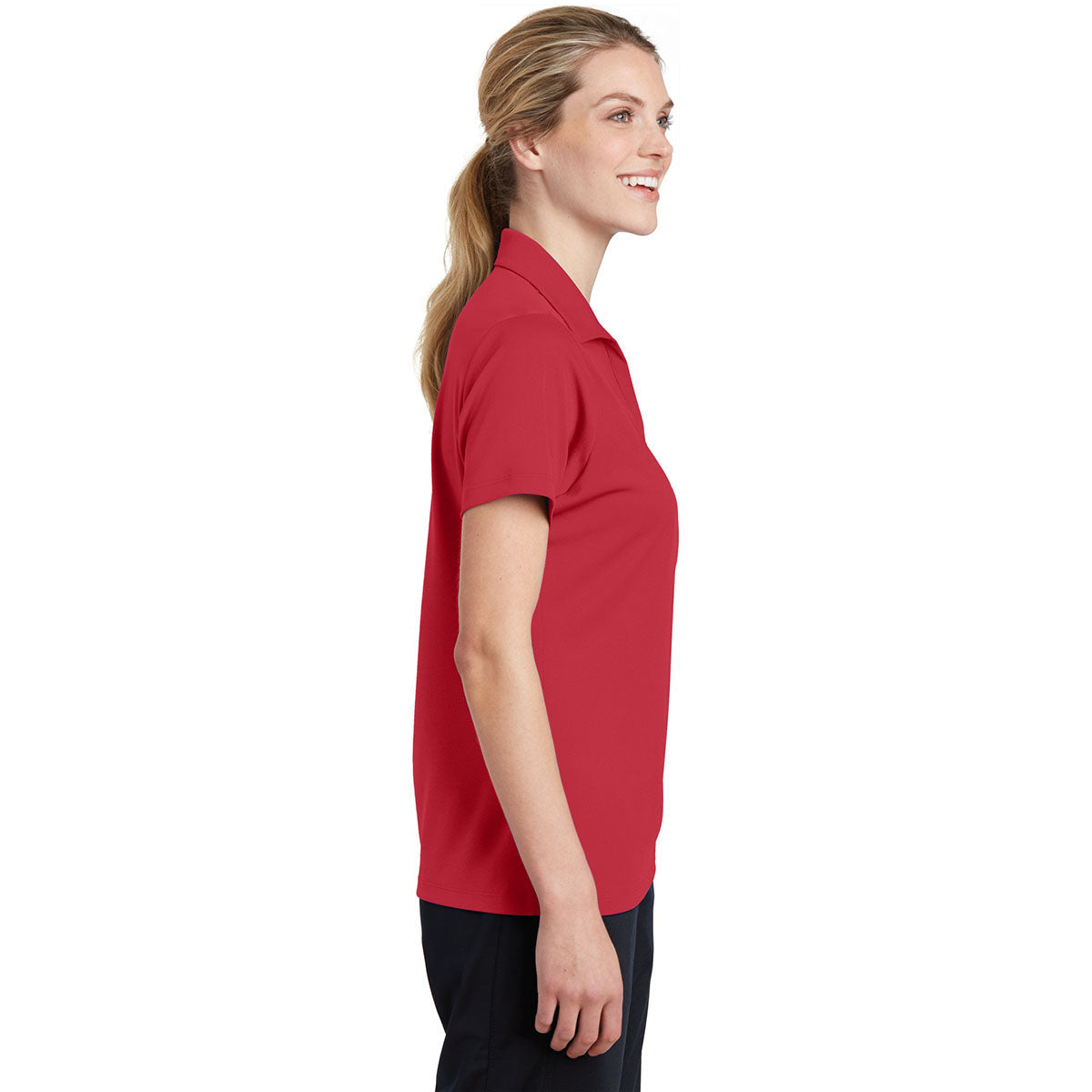 Black Polo Shirt - Sport-Tek - Breathable Fabric