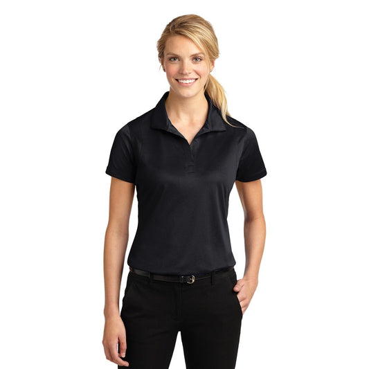 Grey Concrete Polo Shirt - Sport-Tek - Sleek Micropique