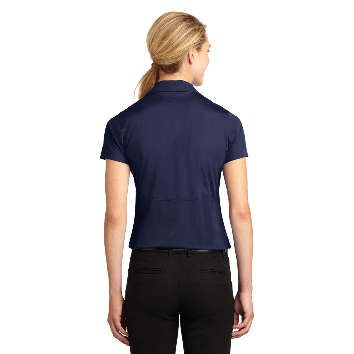 Grey Concrete Polo Shirts - Sport-Tek - Sleek Micropique