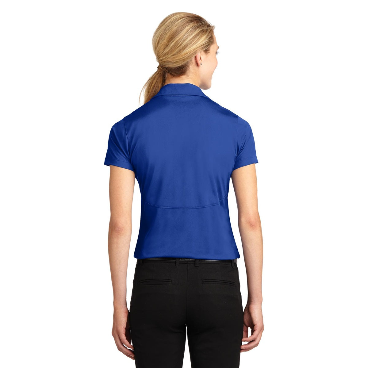 Grey Concrete Polo Shirts - Sport-Tek - Sleek Micropique