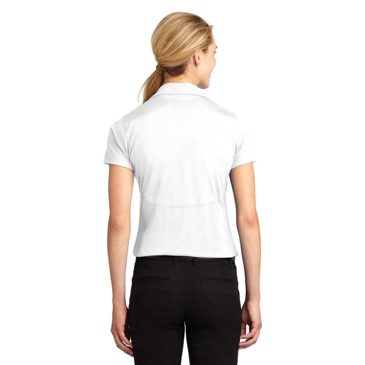 Grey Concrete Polo Shirts - Sport-Tek - Sleek Micropique