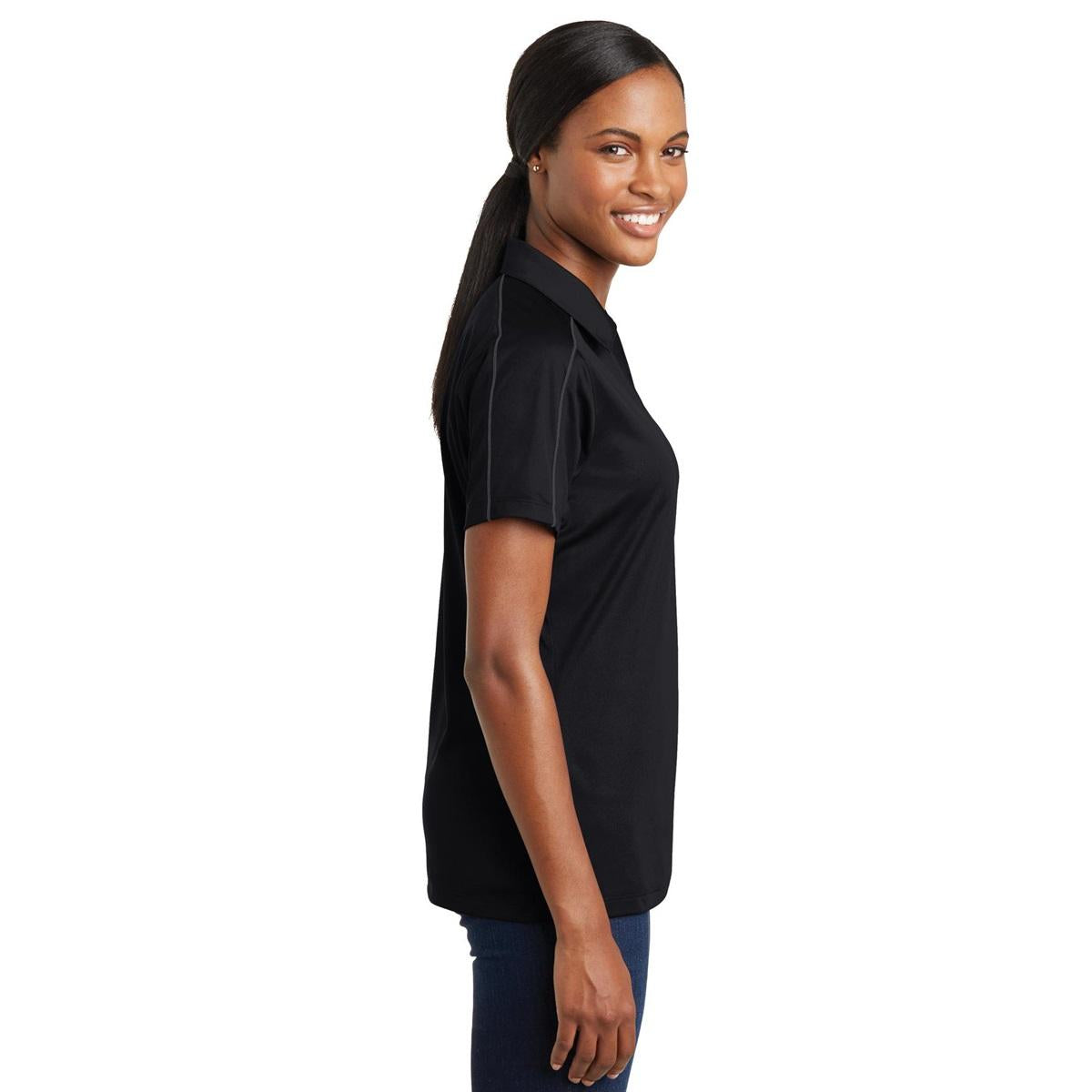 Black/Iron Grey Polo - Sport-Tek - Sporty Style