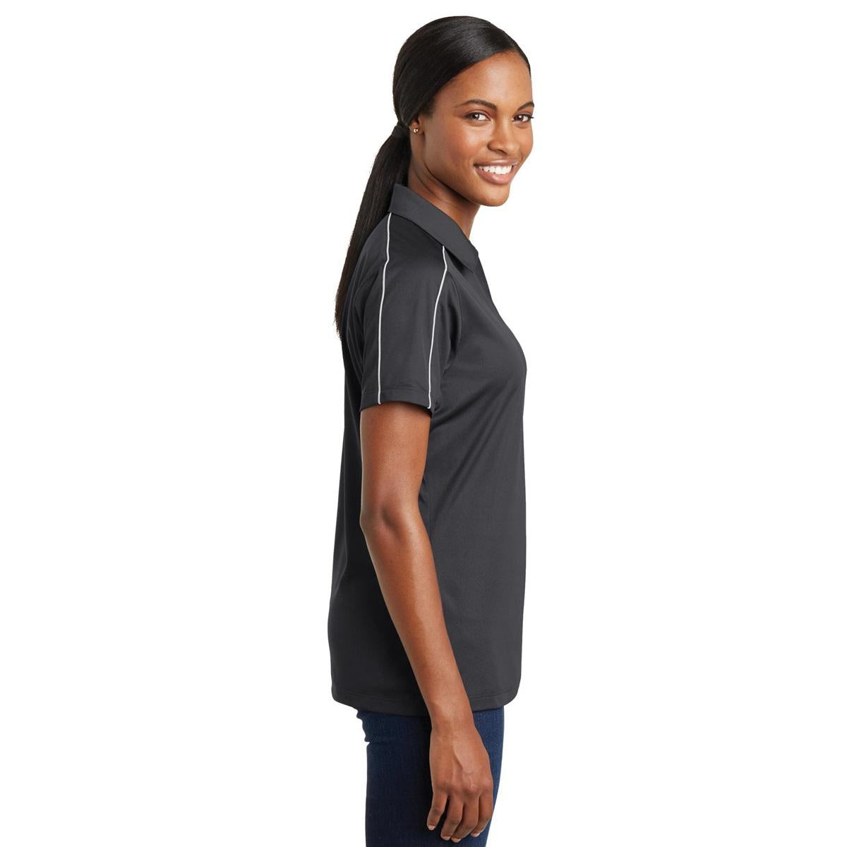 Black/Iron Grey Polo - Sport-Tek - Sporty Style
