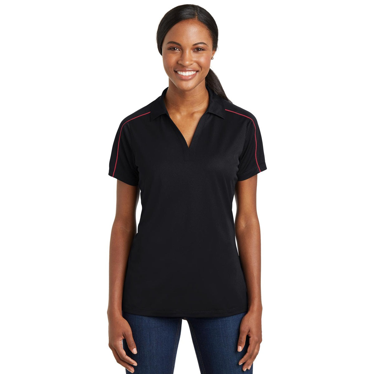 Black/Iron Grey Polo - Sport-Tek - Sporty Style