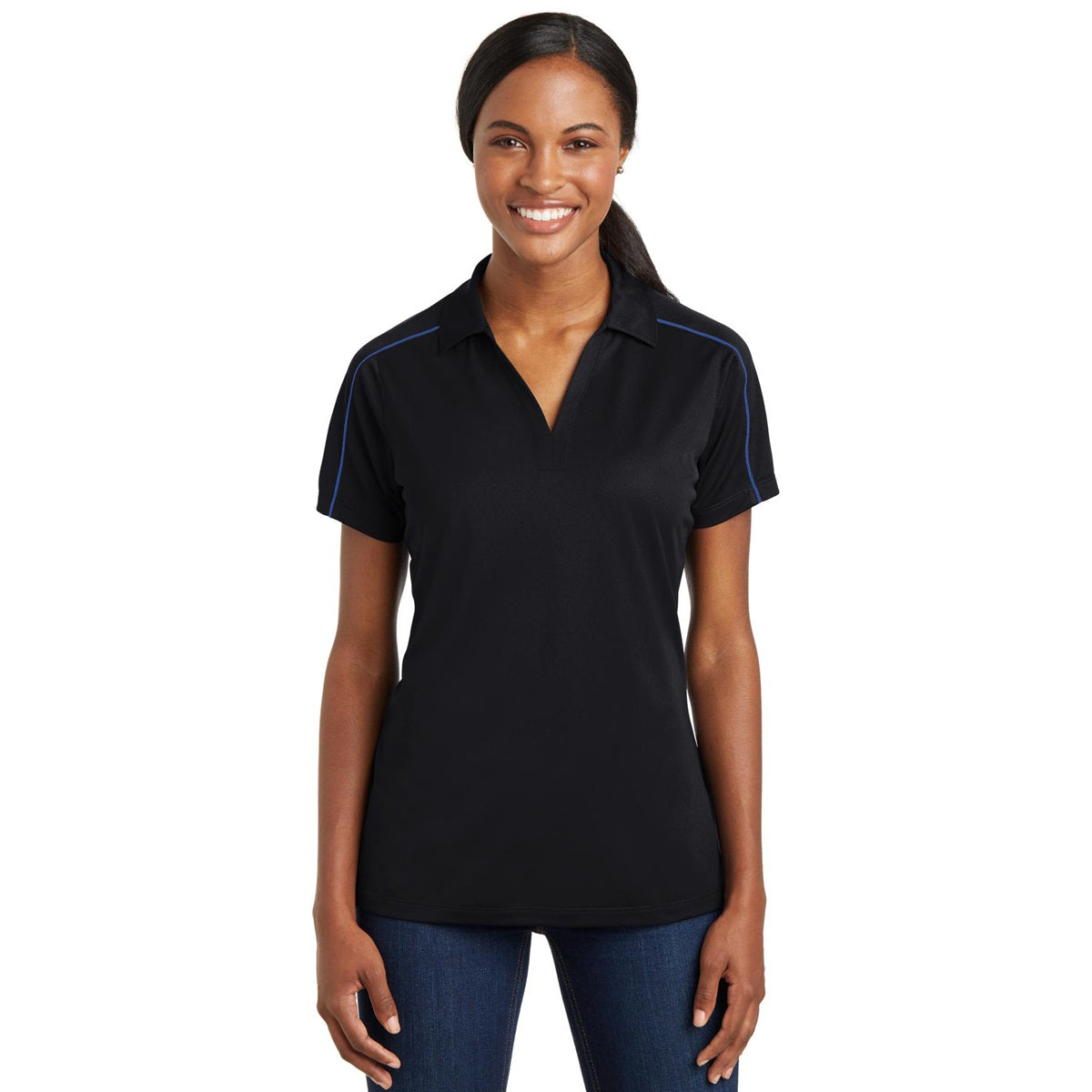 Black/Iron Grey Polo - Sport-Tek - Sporty Style