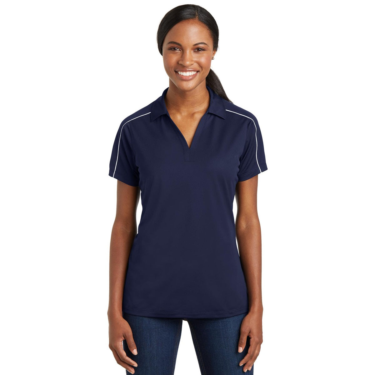 Black/Iron Grey Polo - Sport-Tek - Sporty Style