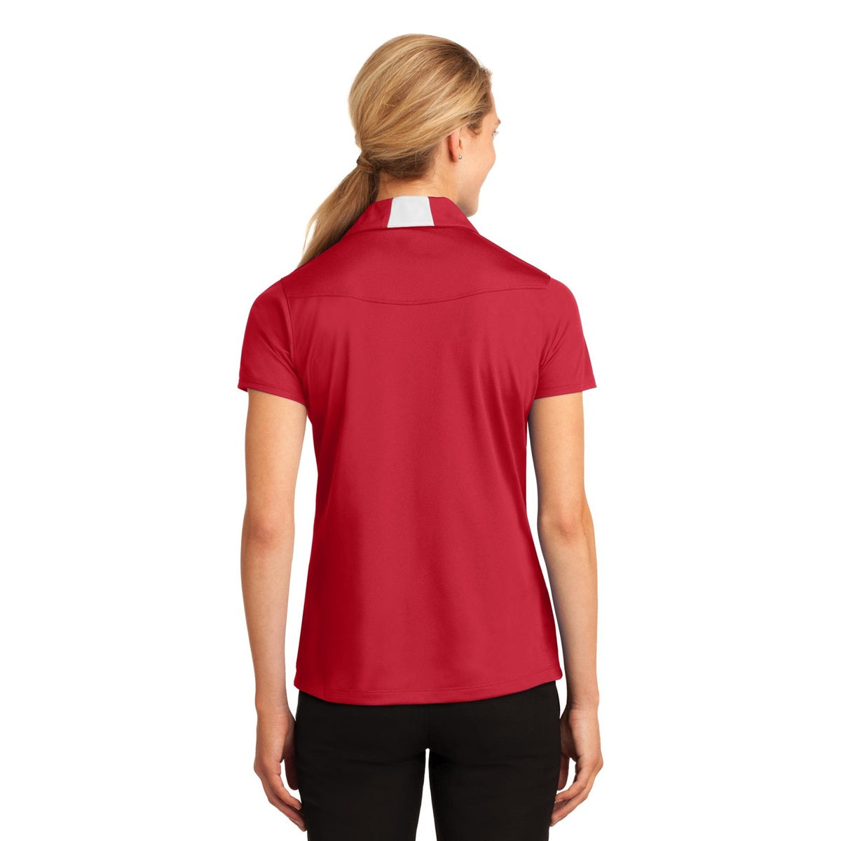 Black/White Polo Shirts - Sport-Tek - Snag-Resistant