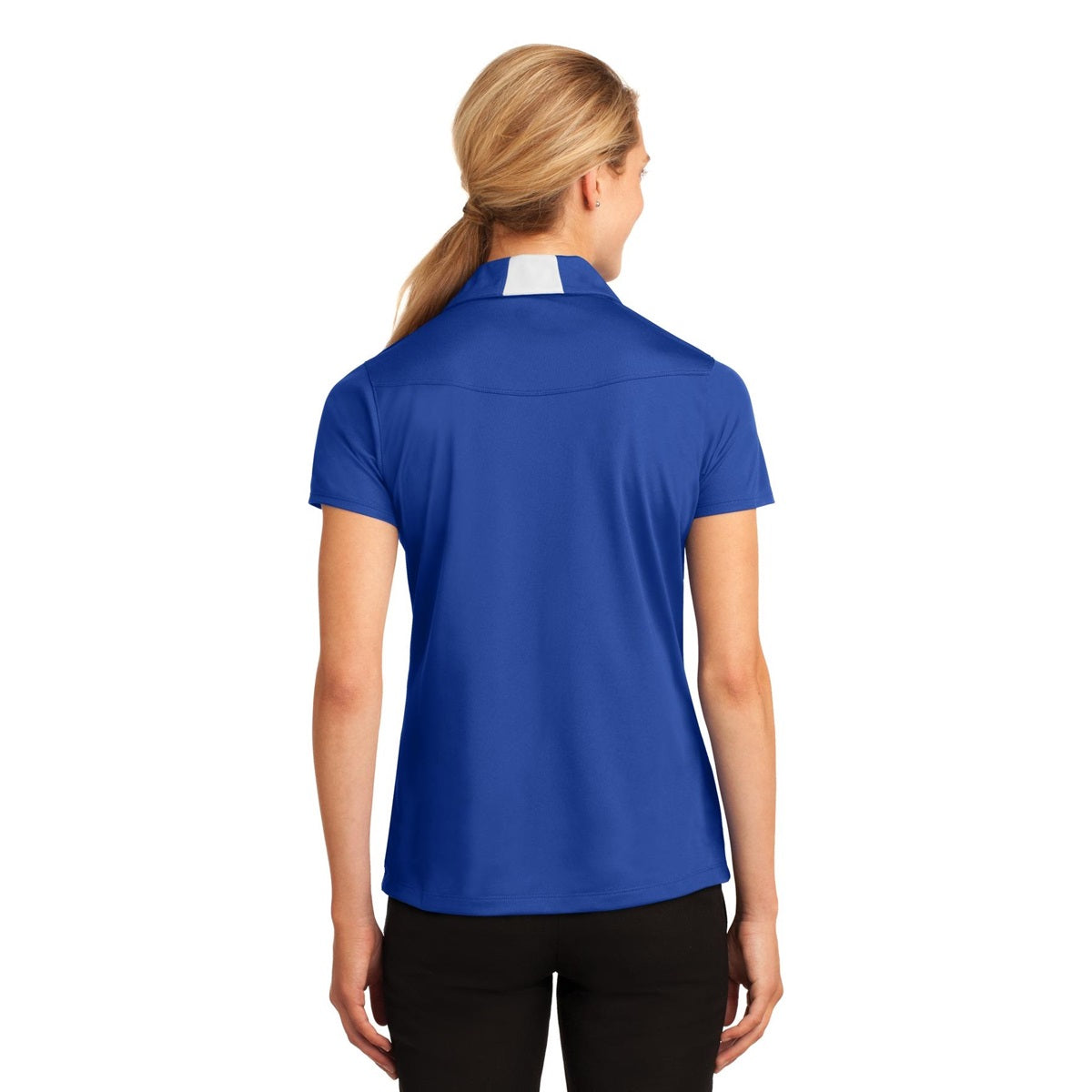 Black/White Polo Shirts - Sport-Tek - Snag-Resistant