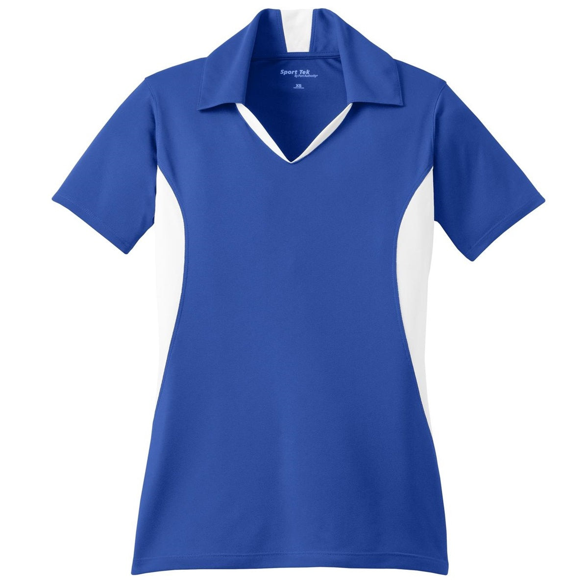 Black/White Polo Shirts - Sport-Tek - Snag-Resistant