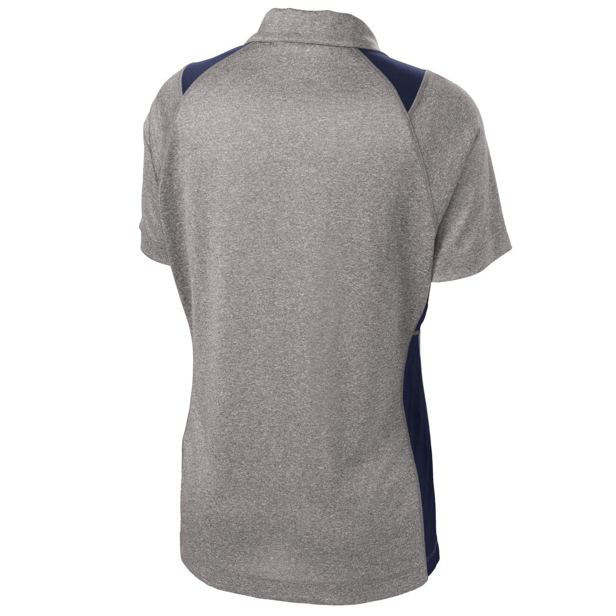 Graphite Heather Polo Shirt - Sport-Tek - Stylish Fit