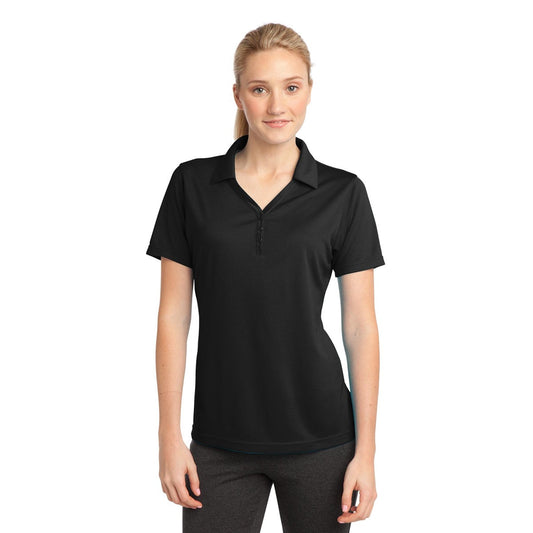 Black Polo Shirts - Sport-Tek - Moisture Control