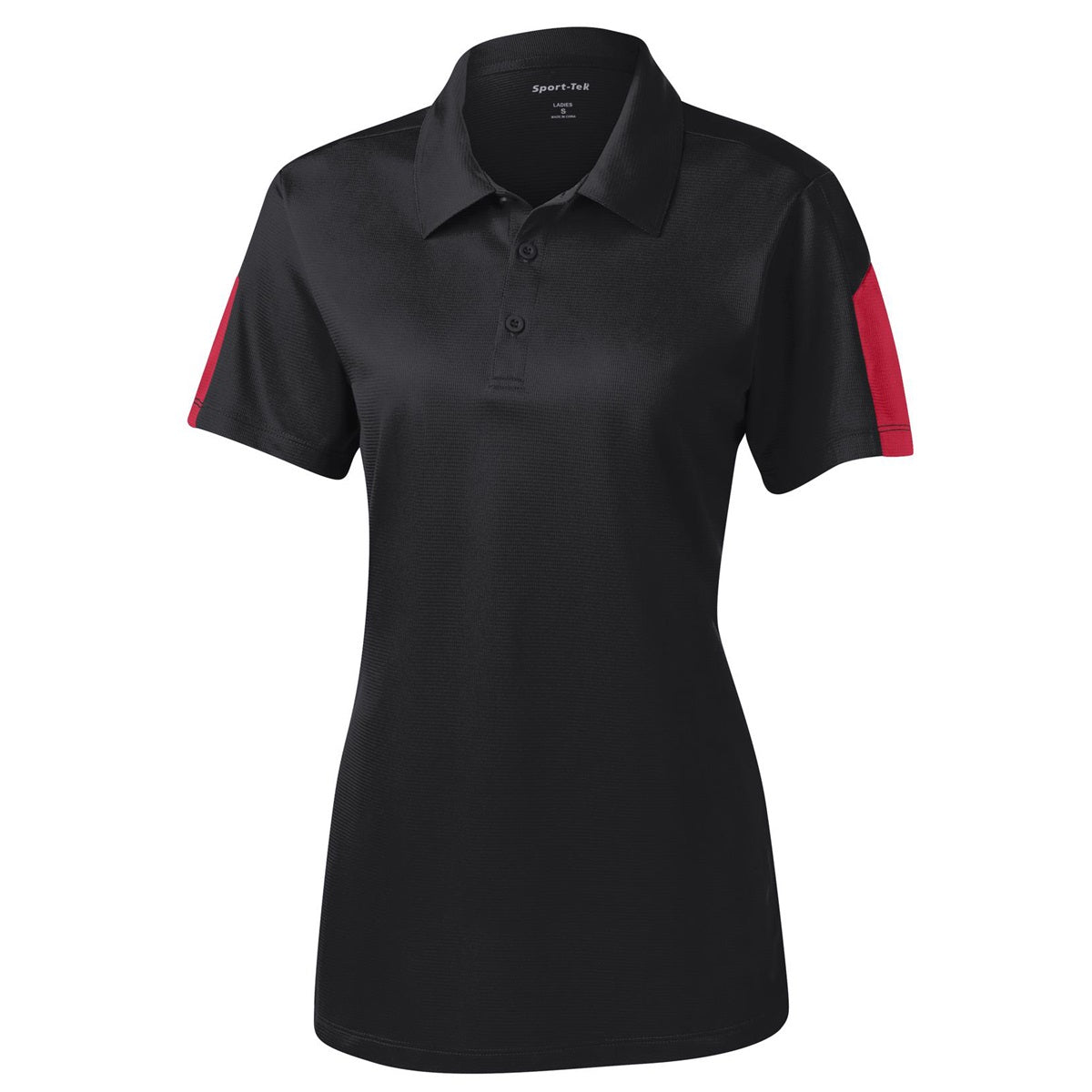 Black/Grey Polo Shirt - Sport-Tek - Snag-Resistant