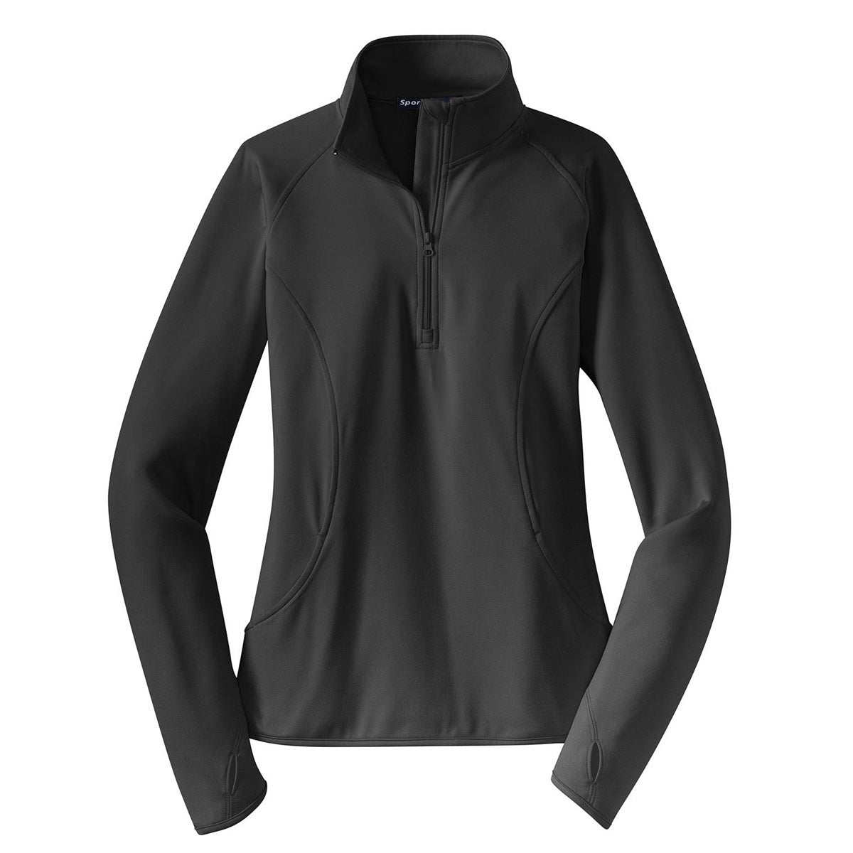Charcoal Grey Heather Sweatshirt - Sport-Tek - Soft Fabric