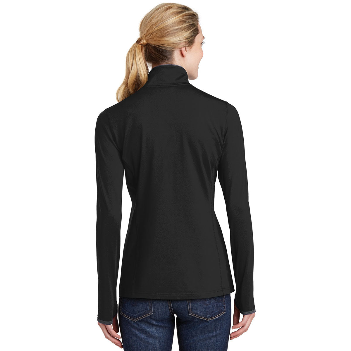 Black/Charcoal Grey Jacket - Sport-Tek - Moisture-Wicking