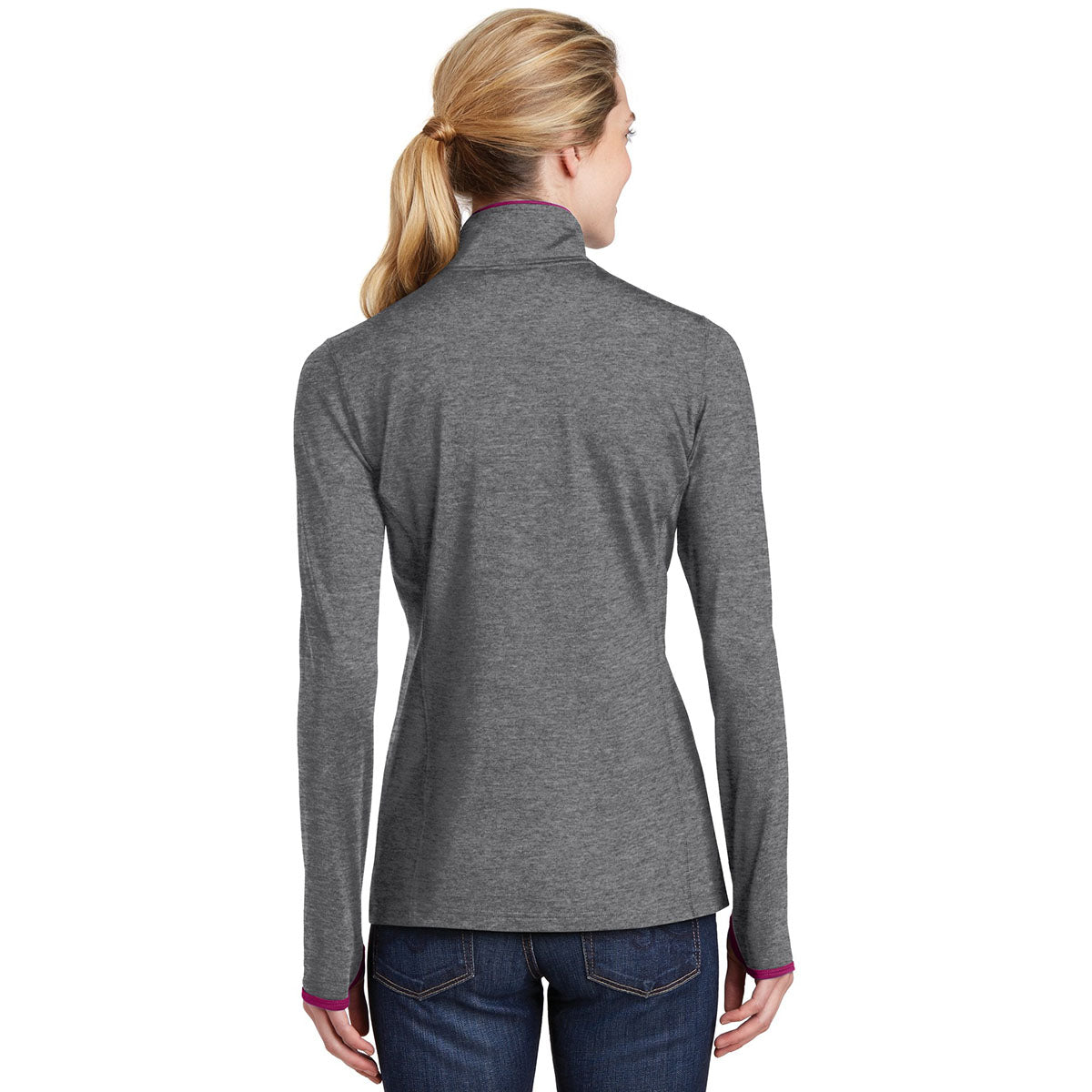 Black/Charcoal Grey Jacket - Sport-Tek - Moisture-Wicking