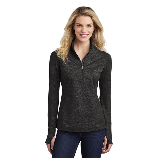Black Sweatshirt - Sport-Tek - Reflective Print Design