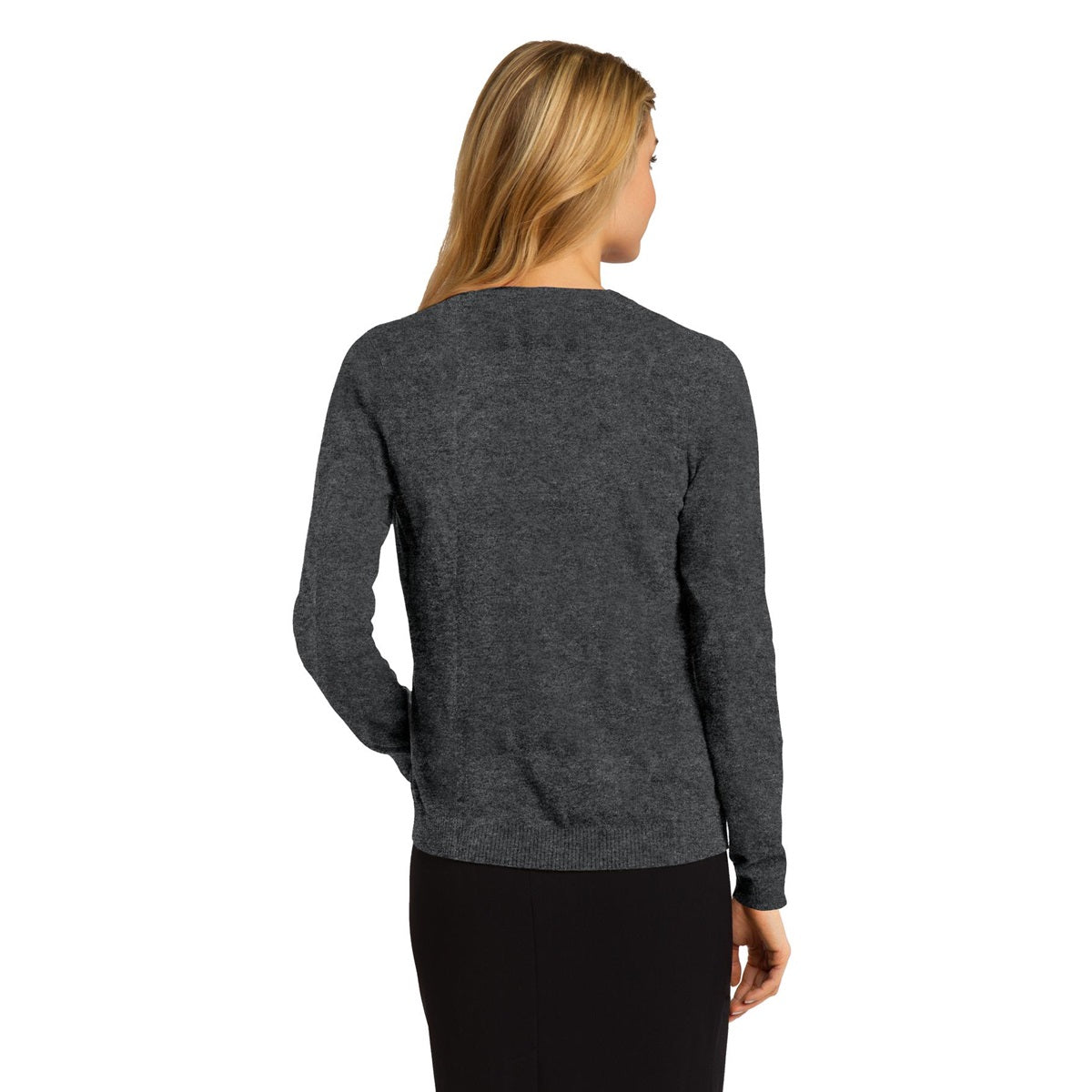 Black Cardigans - Port Authority - Elegant Knit Design