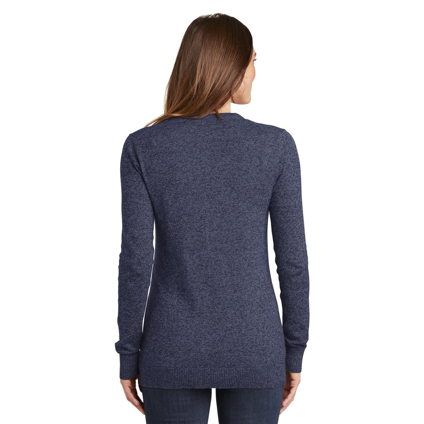 Black Marl Cardigan - Port Authority - Cozy Layering