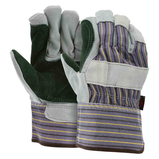 2.5" Plasticized Safety Cuffs Gloves - MCR Safety - Durable Leather