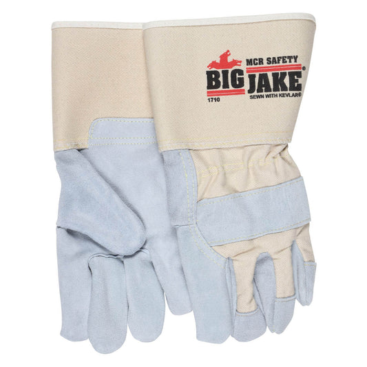 Sewn with Dupont Kevlar Leather Gloves - MCR Safety - Durable
