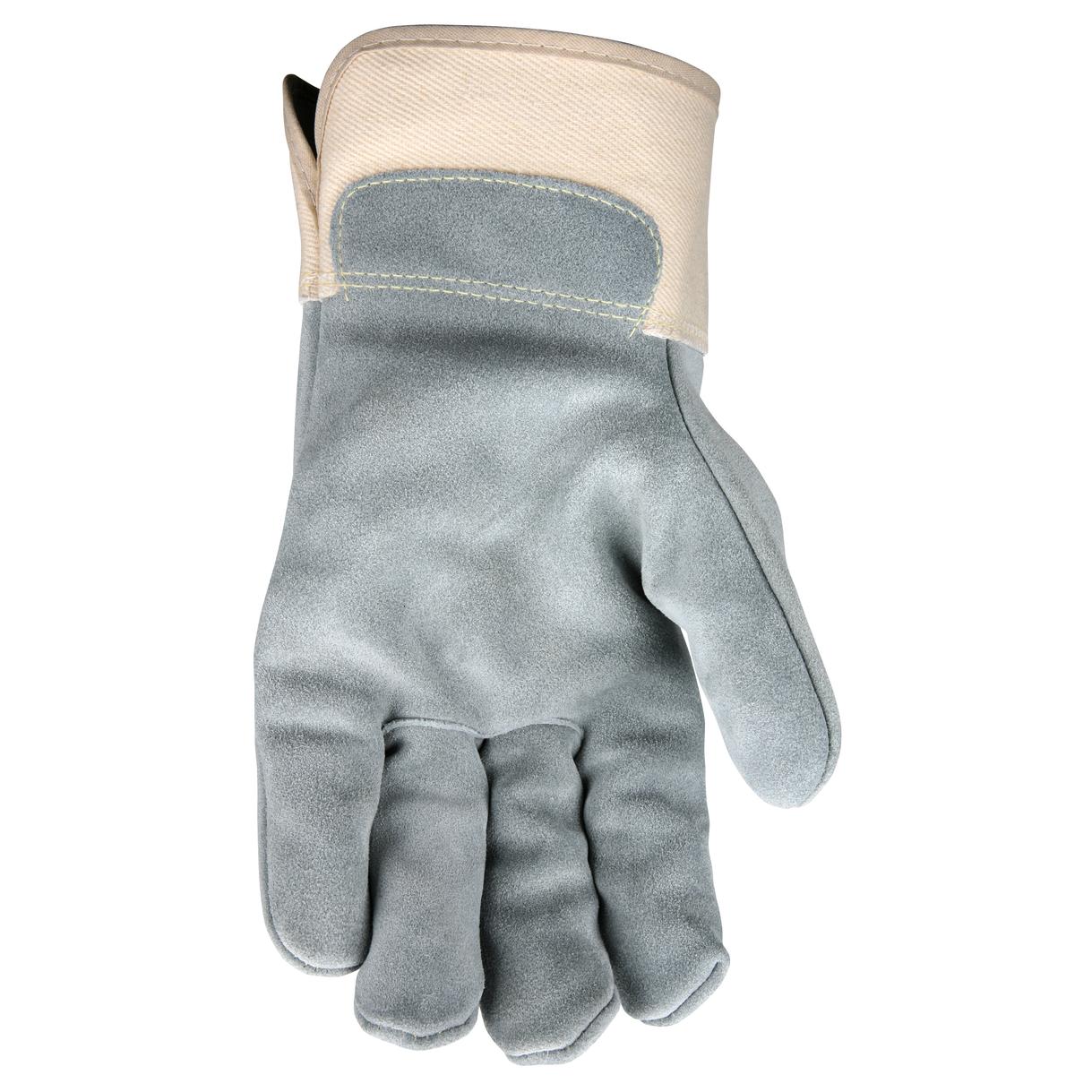 2.75" Safety Cuffs Leather Gloves - MCR Safety - Durable Design
