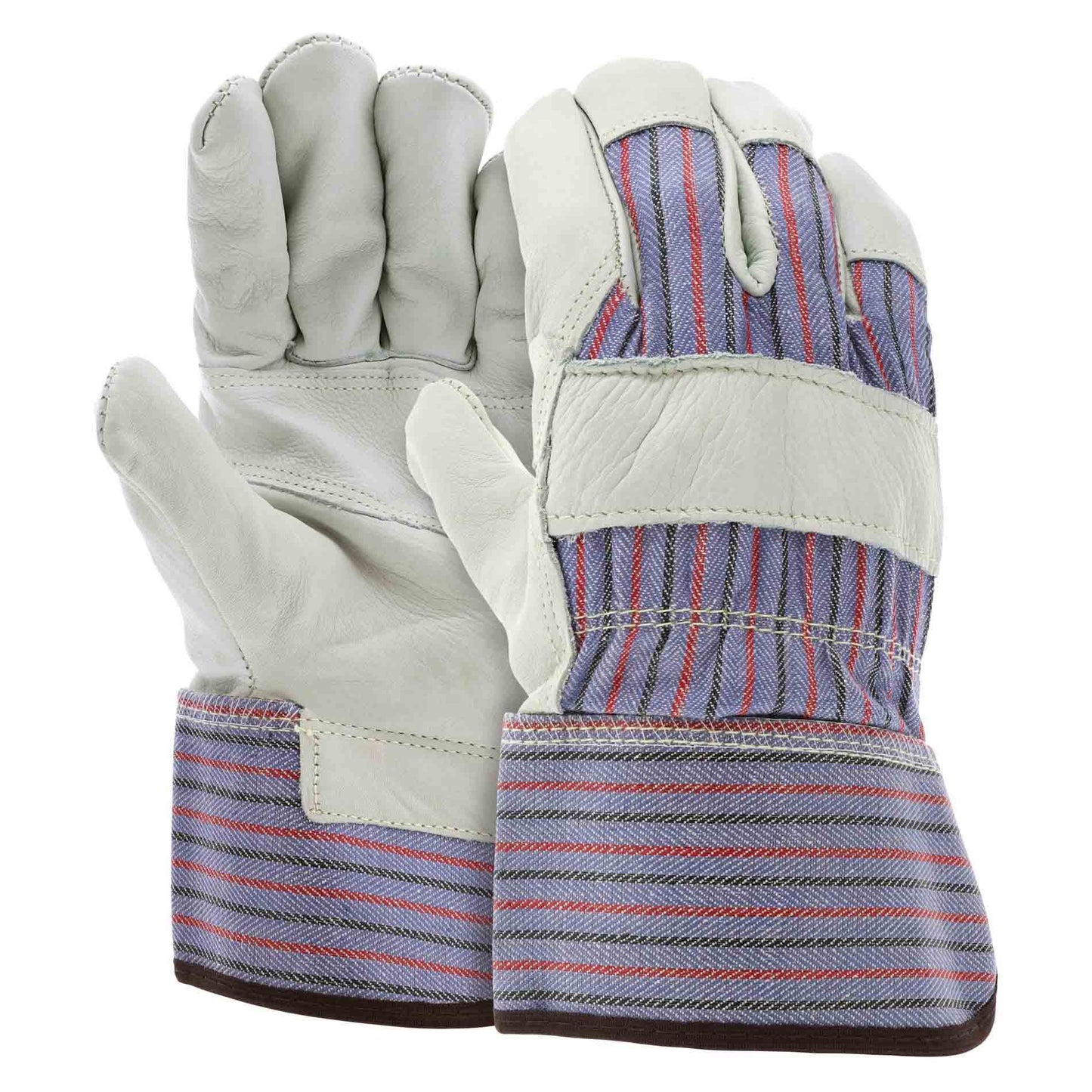 2.5" Rubberized Safety Cuffs Gloves - MCR Safety - Durable Leather