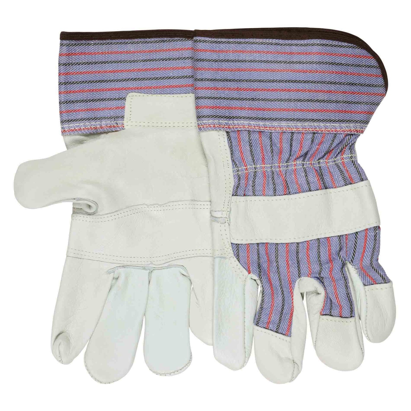 2.5" Rubberized Safety Cuffs Gloves - MCR Safety - Durable Leather
