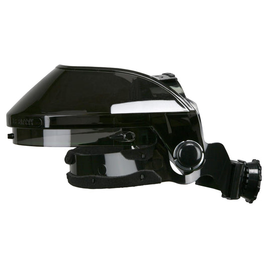 Black Headgear - MCR Safety - Polycarbonate Frame