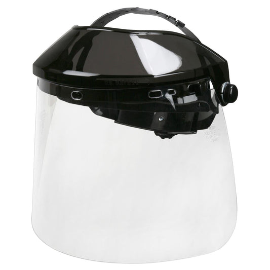 Matrix Headgear + Clear Face Shield Combo - MCR Safety - Durable Protection