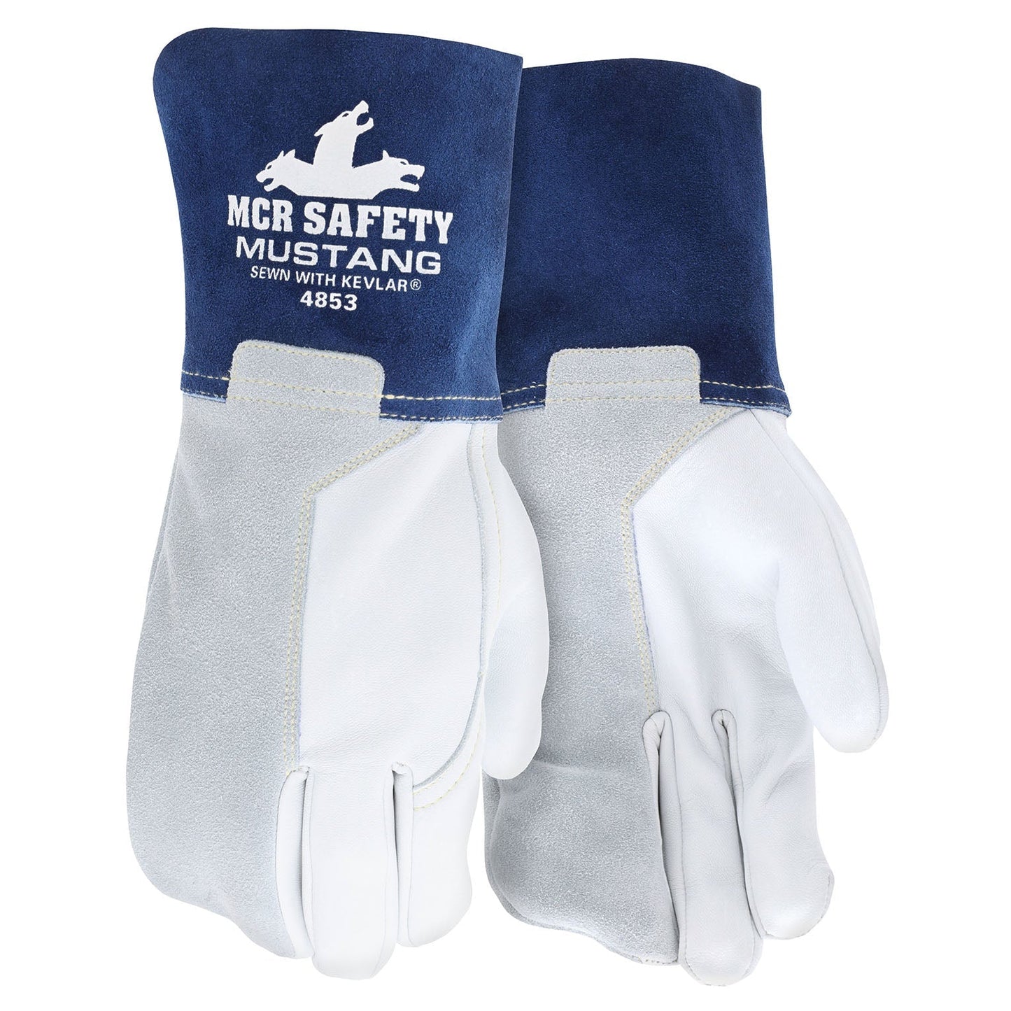 4" Split Cowskin Leather Gloves - MCR Safety - Top Grain