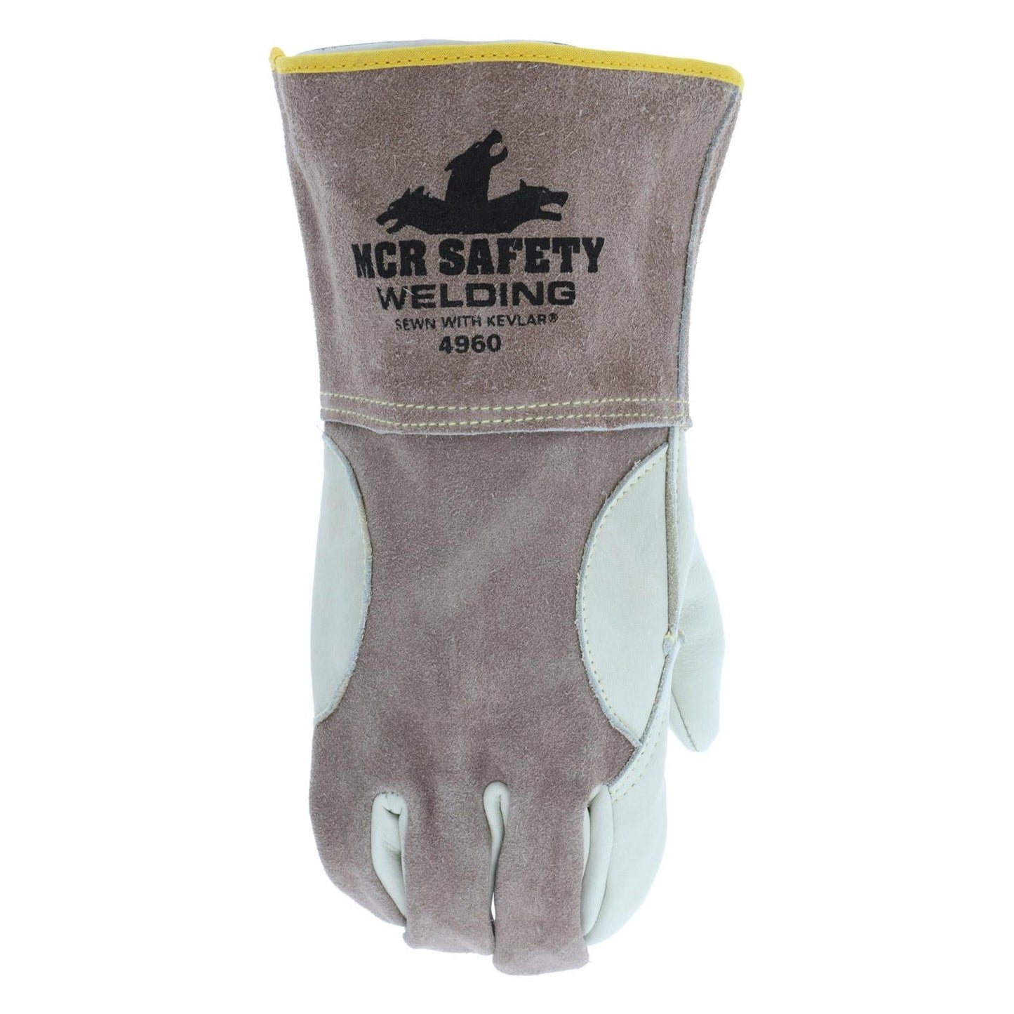 Split Leather Back Gloves - MCR Safety - Durable Design