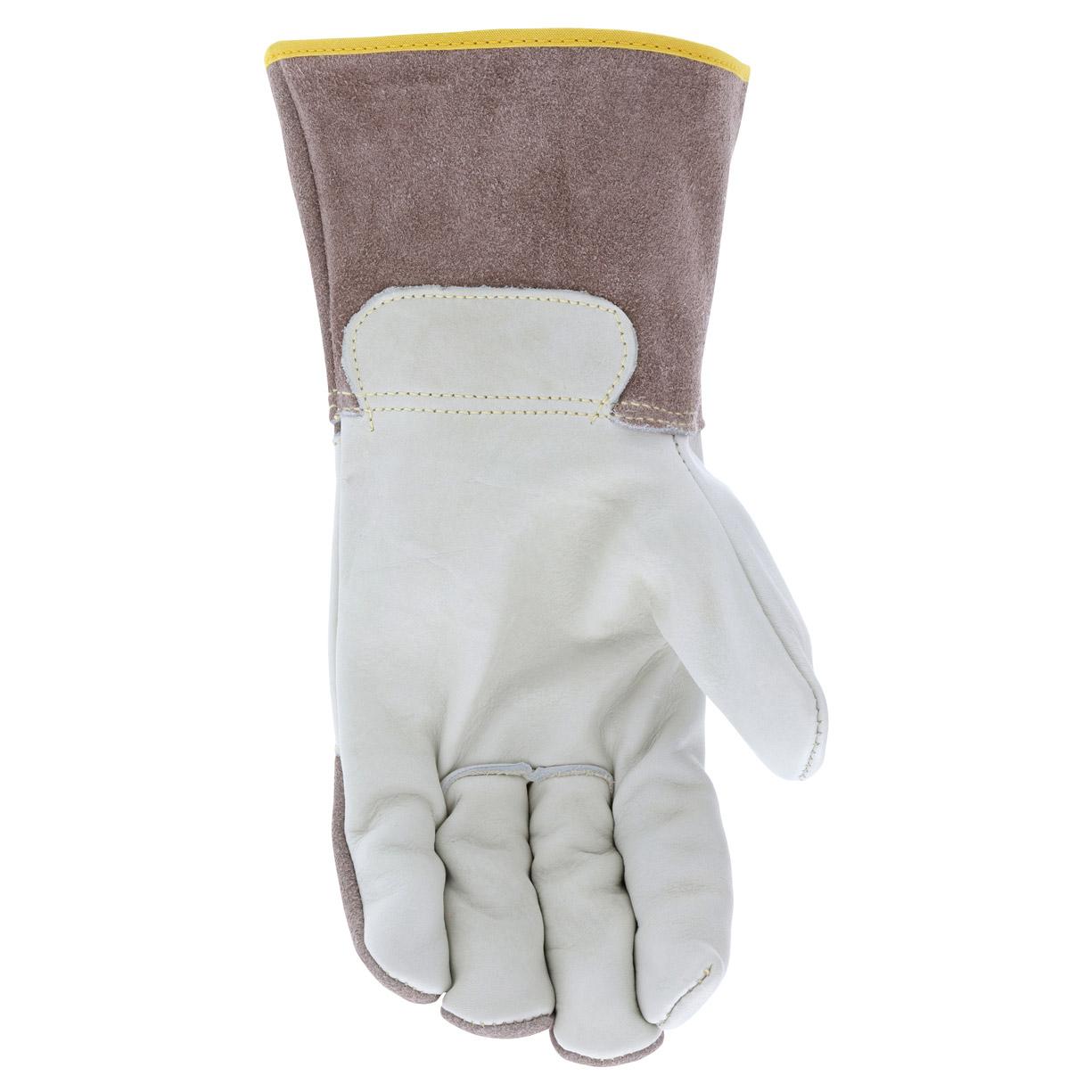 Split Leather Back Gloves - MCR Safety - Durable Design