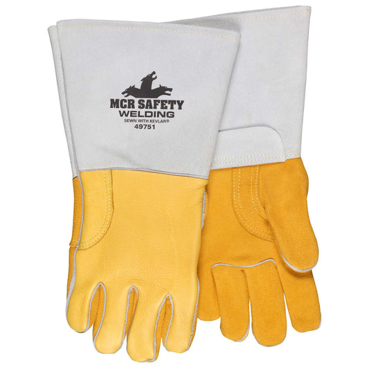 Cotton Lined Leather Gloves - MCR Safety - Premium Quality