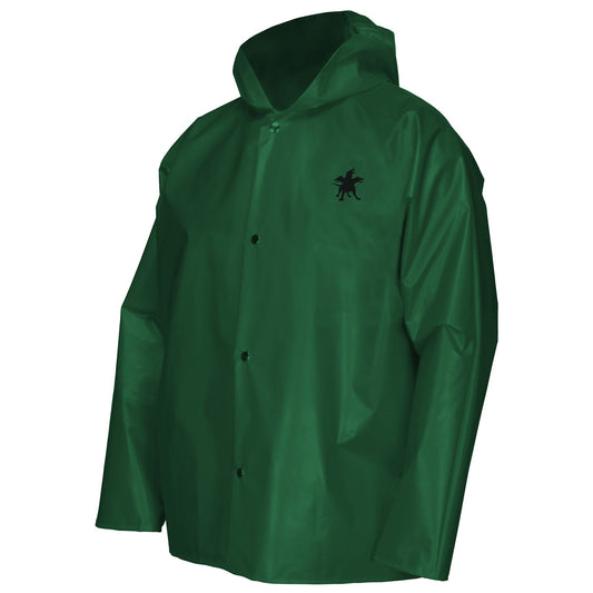 Green Rain Jackets - MCR Safety - Lightweight Protection